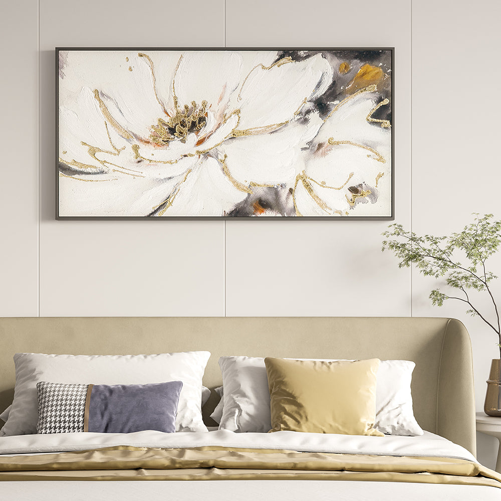 Hand-painted Petal Wall Art