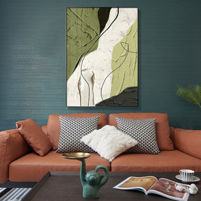 Strokes And Lines Decorative Framed Wall Art