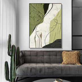 Strokes And Lines Decorative Framed Wall Art