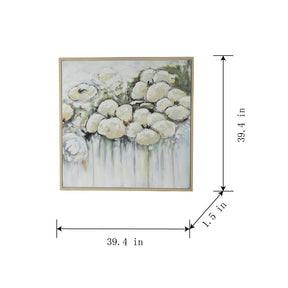 Traditional Hand Painted Oil Painting Flower Wall Art