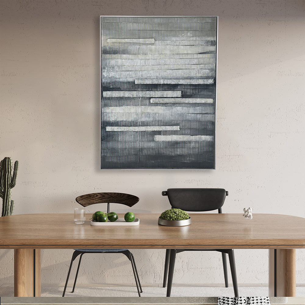 Modern Camacho Three-Dimensional Hand-Painted Oil Painting