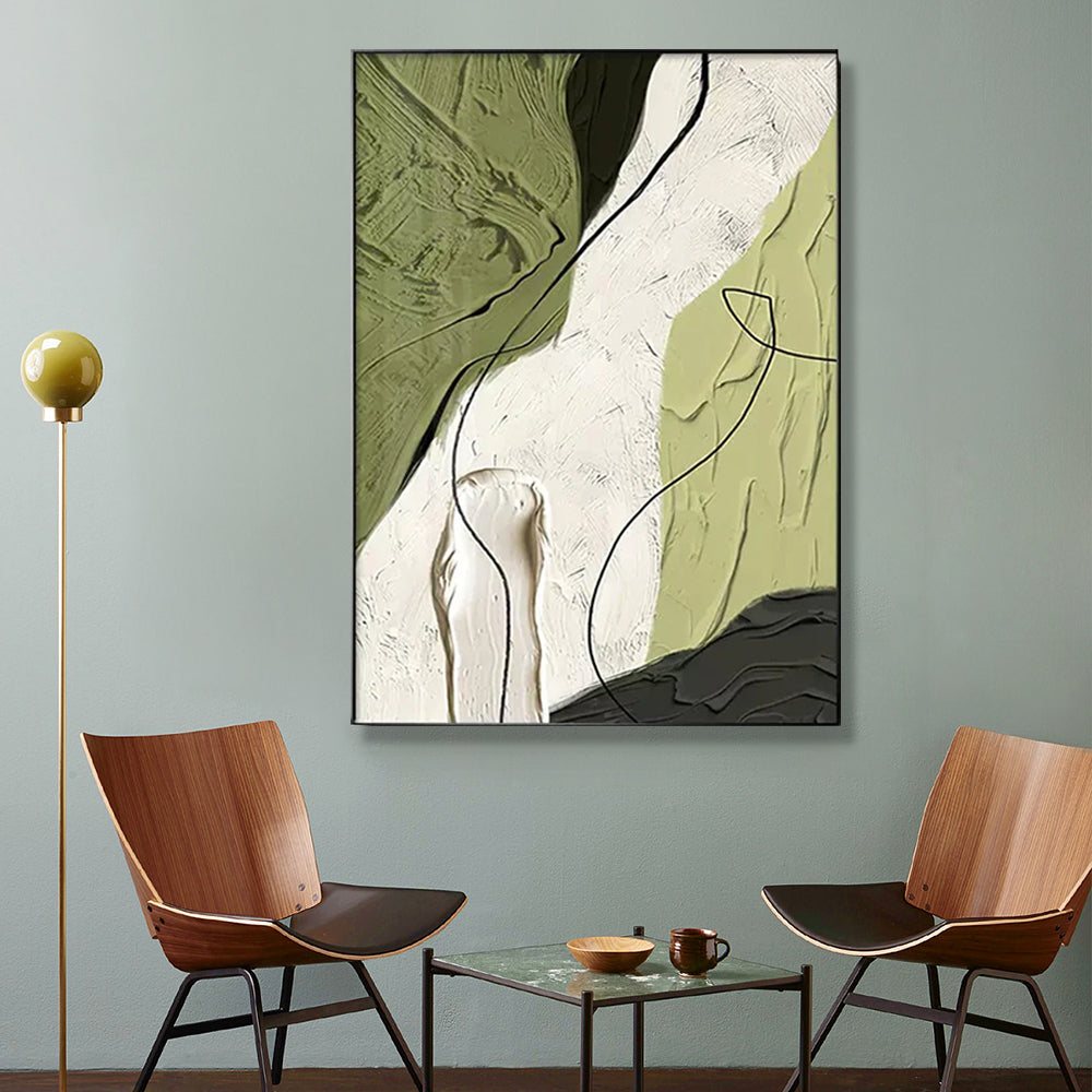 Strokes And Lines Decorative Framed Wall Art