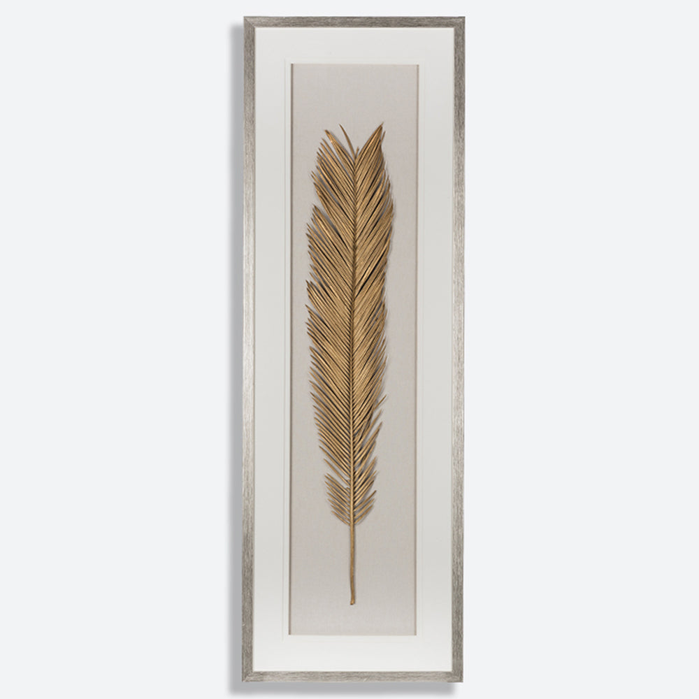 Contemporary Gold Leaf Framed Wall Art