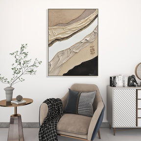 Hand Painted Texture Canvas Wall Art