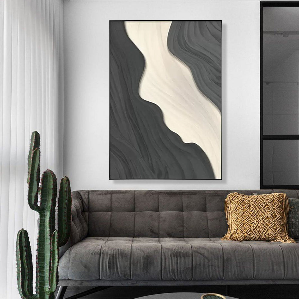 Geometric Minimalist lines Framed Wall Art