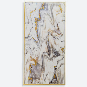 Mid-Century Modern Marble Pattern Wall Art