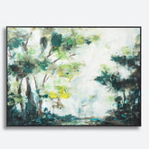 Contemporary The Edward Forest Landscape Watercolor Wall Art