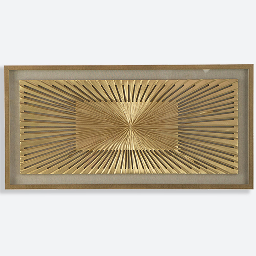 Contemporary Minimalist Style Cleo Shadow Box Wall  Decor