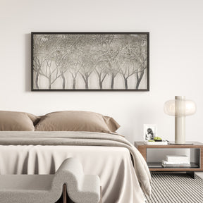 Gloomy Forest Shadow Box Glass Frame Wall Art