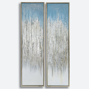 Contemporary S/2 Hand Painted Wall Arts