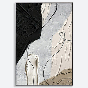 Strokes And Lines Decorative Framed Wall Art