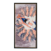 Pink Ballet Dancer Handwork Wall Art