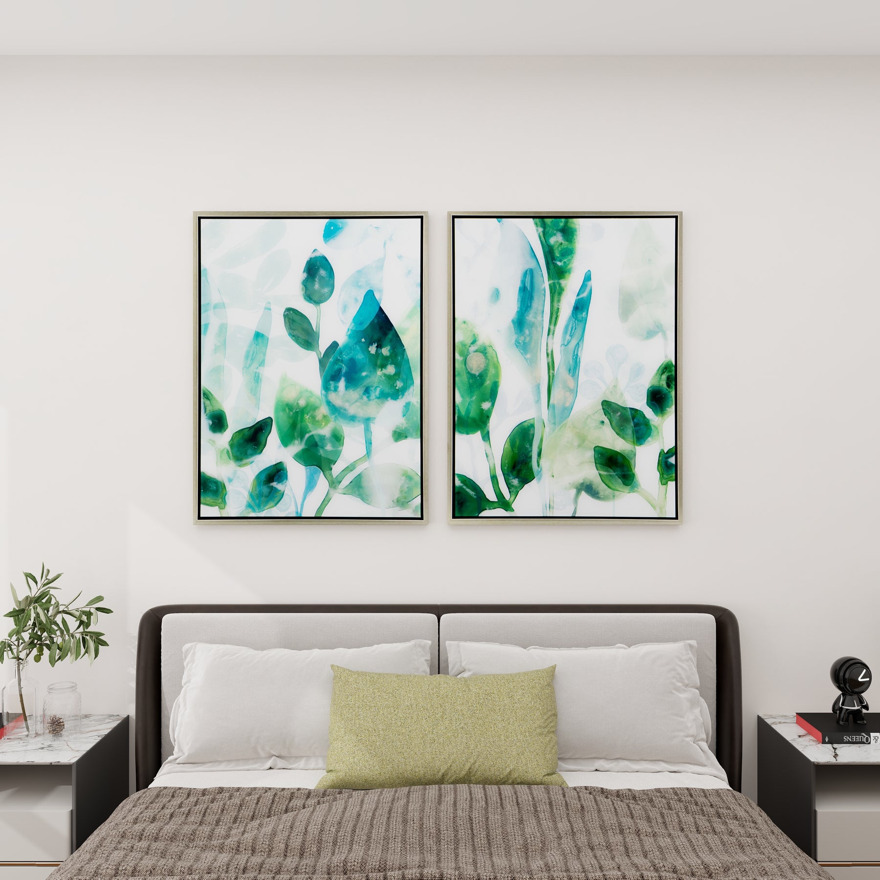 Feature Watercolor Acrylic Printed Wall Art