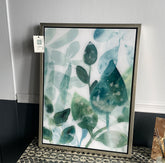 CHARMDÉC Green leaves natural and fresh two-piece wall art