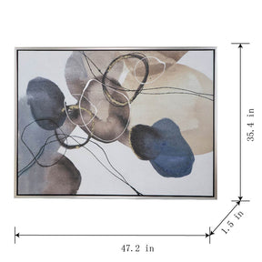 Modern Abstract Pattern Neutral Tone Wall Mural